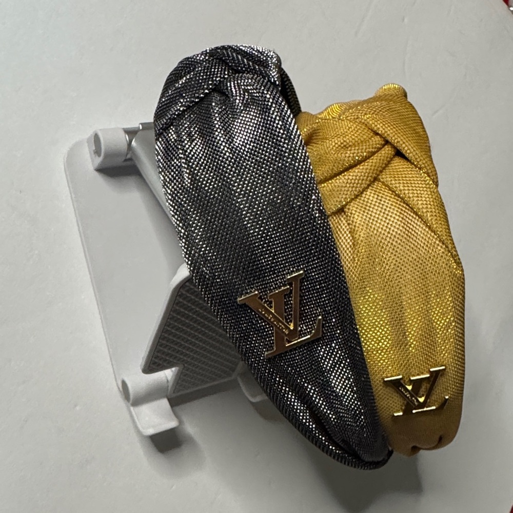 1x Silver and Gold Headbands